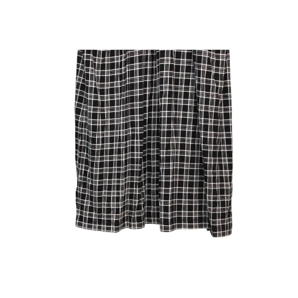 NWT LOFT Dress Size XL Gingham Puff Sleeve Faux Wrap Style Preppy Plaid Classic - Picture 4 of 13
